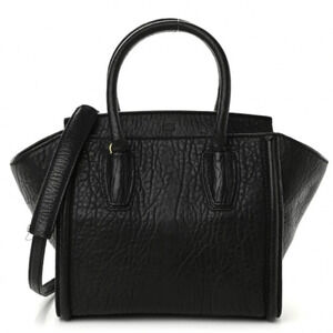 MCM | Rare Black Calfskin Small Kathy Tote